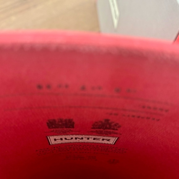 Original HUNTER tall boots in HOT Pink size 7/EU 38 - Picture 7 of 7